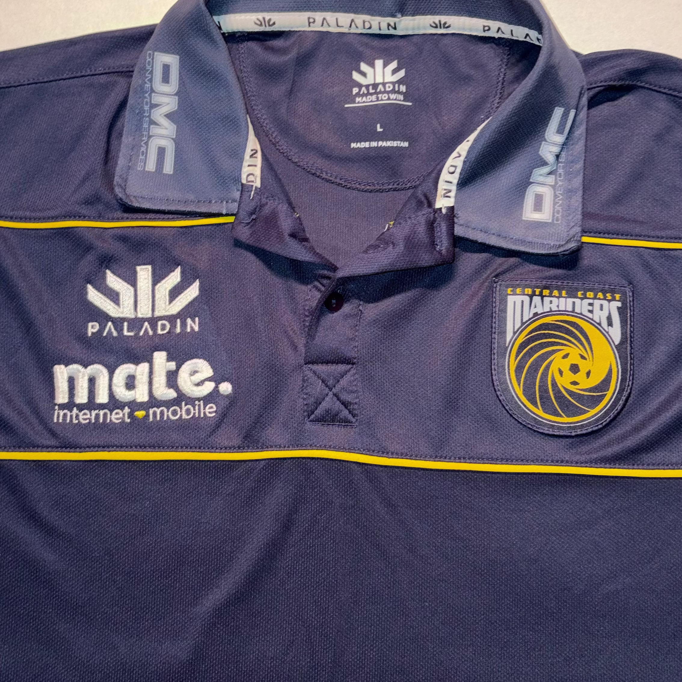 Central Coast Mariners 2010s Polo Shirt L