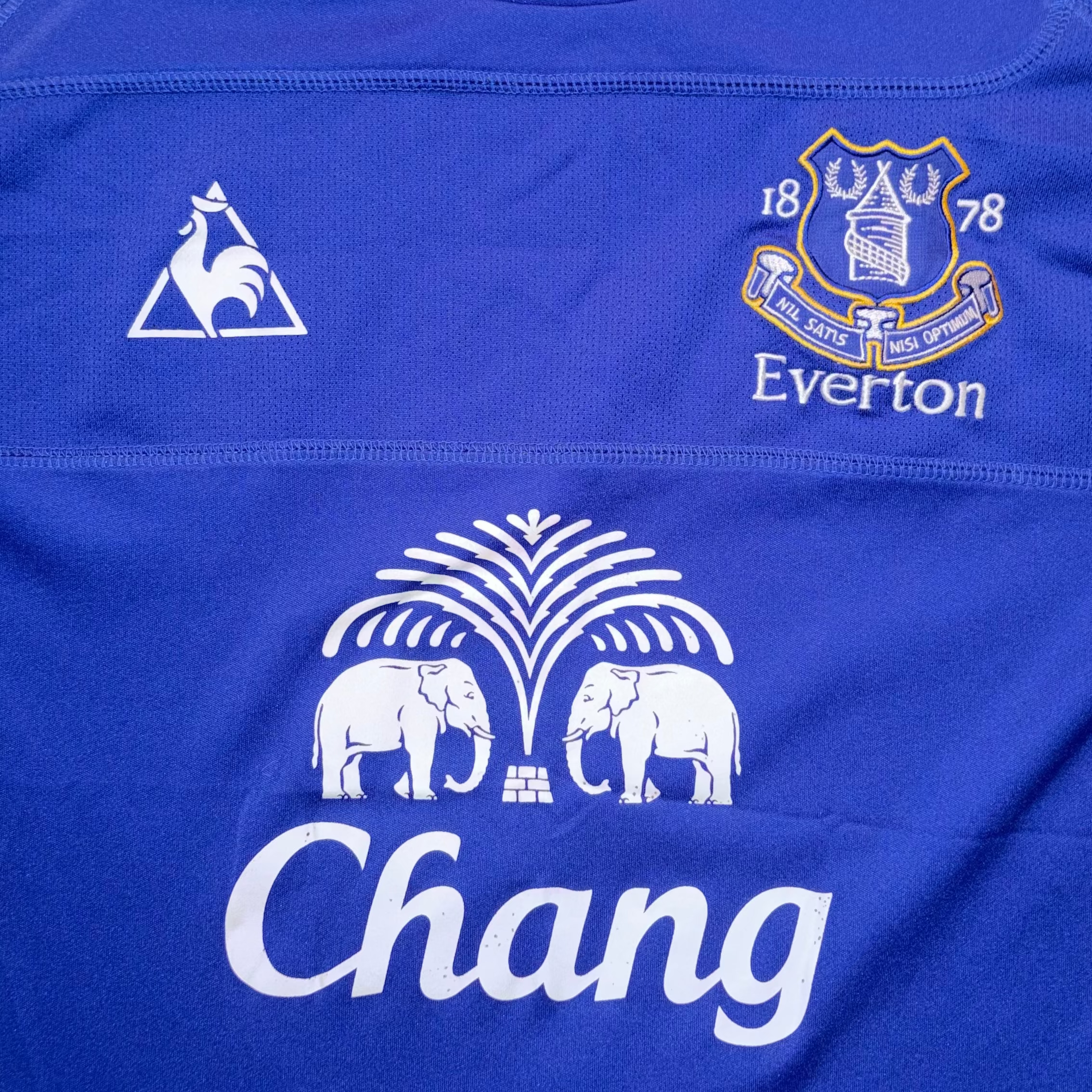 Everton 2010/11 Home Kit BAINES L