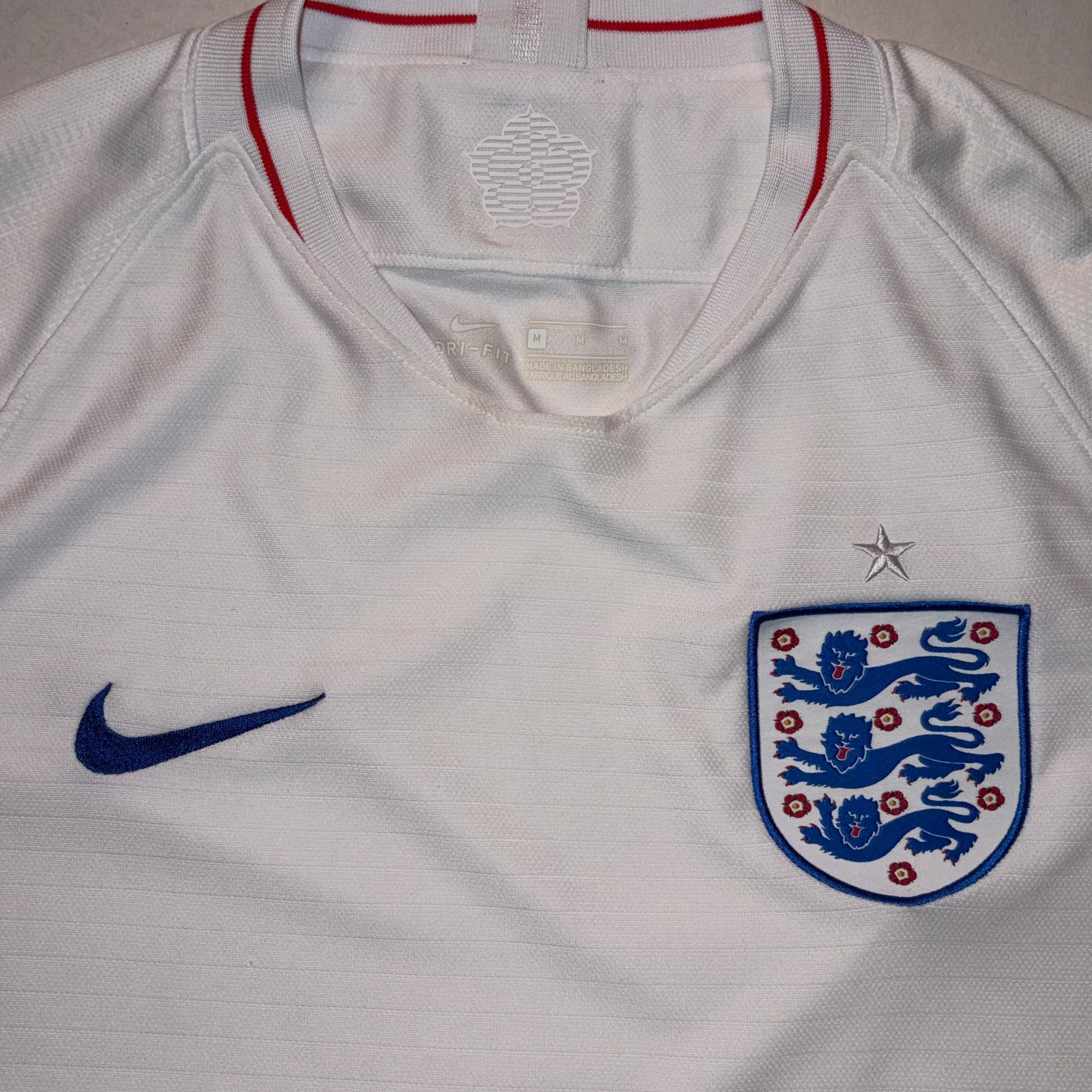 England 2018 Home Kit M