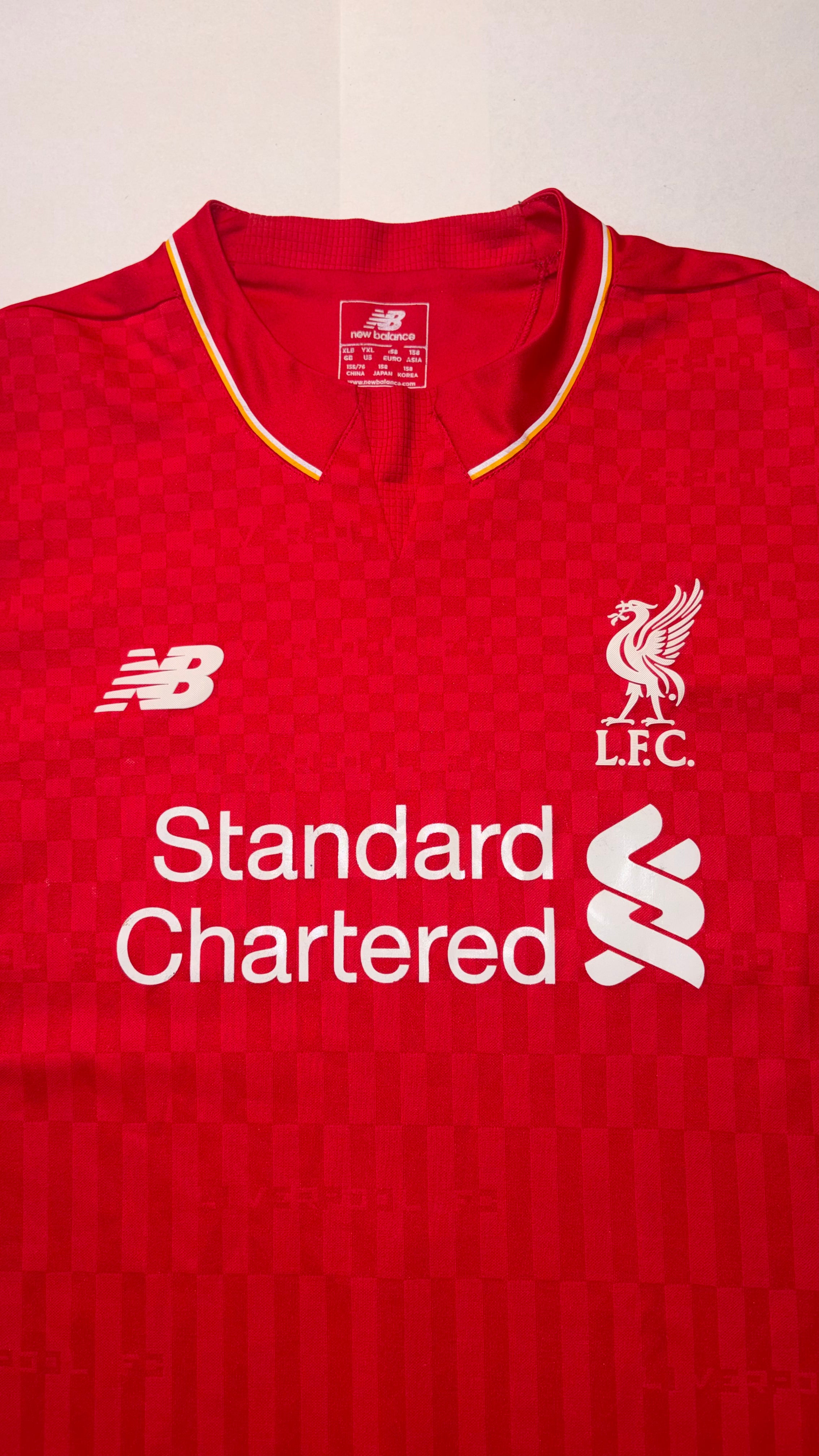 Liverpool 2015/16 Home Shirt Kids | Vintage LFC Football Kit