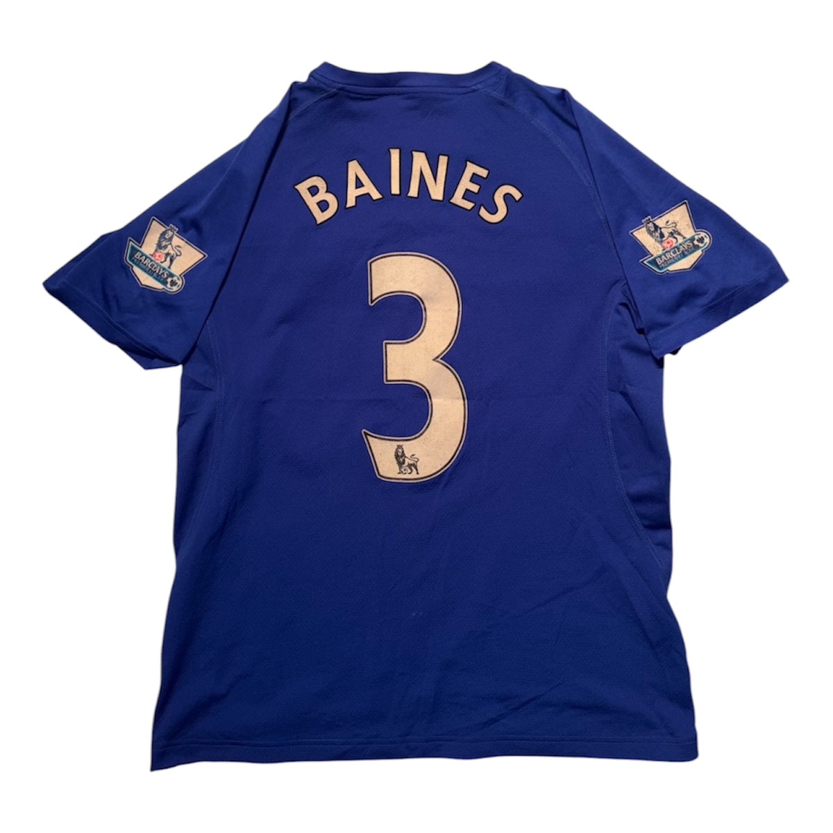 Everton 2010/11 Home Kit BAINES L