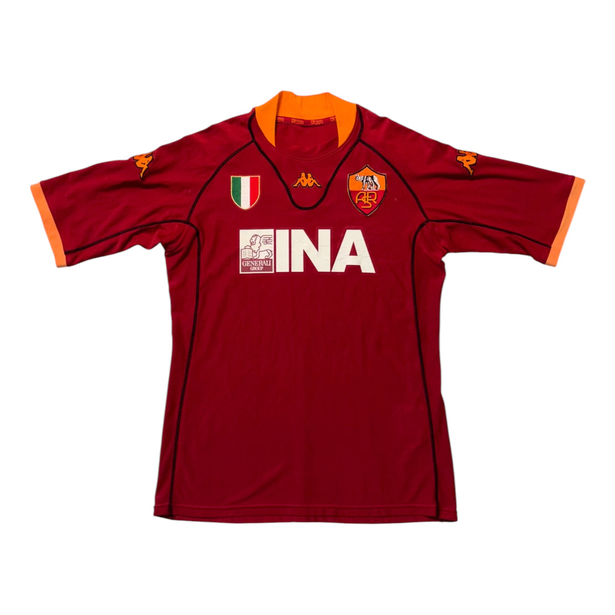 AS Roma 2001/02 Home Kit L